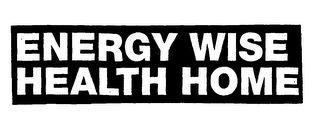 ENERGY WISE HEALTH HOME logo