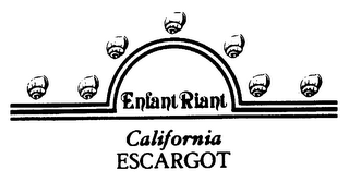 ENFANT RIANT CALIFORNIA ESCARGOT logo