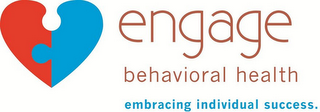 ENGAGE BEHAVIORAL HEALTH EMBRACING INDIVIDUAL SUCCESS. logo