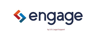 ENGAGE BY U.S. LEGAL SUPPORT logo
