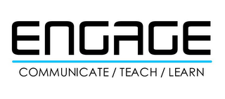 ENGAGE COMMUNICATE / TEACH / LEARN logo