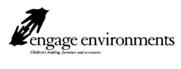 ENGAGE ENVIRONMENTS CHILDREN'S BEDDING, FURNITURE AND ACCESSORIES logo