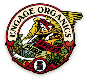 ENGAGE ORGANICS PURE SPICES logo
