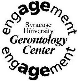 ENGAGEMENT SYRACUSE UNIVERSITY GERONTOLOGY CENTER ENGAGEMENT logo