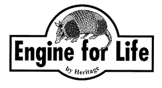 ENGINE FOR LIFE BY HERITAGE logo