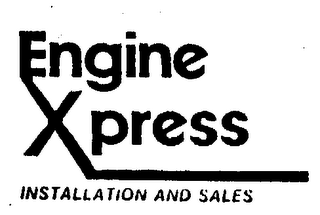ENGINE XPRESS INSTALLATION AND SALES logo