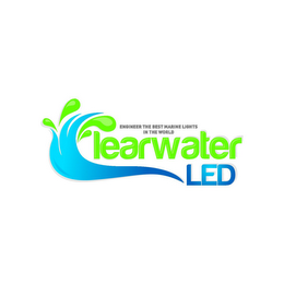 ENGINEER THE BEST MARINE LIGHTS IN THE WORLD CLEARWATER LED logo