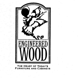 ENGINEERED WOOD THE HEART OF TODAY'S FURNITURE AND CABINETS logo
