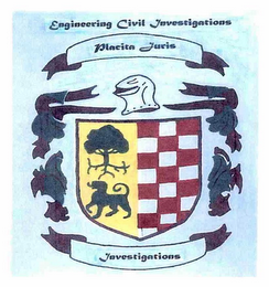 ENGINEERING CIVIL INVESTIGATIONS PLACITA JURIS INVESTIGATIONS logo