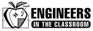 ENGINEERS IN THE CLASSROOM H1 H2 M=PV logo