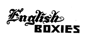 ENGLISH BOXIES logo