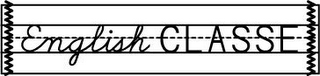 ENGLISH CLASSE logo