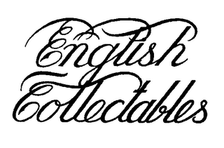 ENGLISH COLLECTABLES