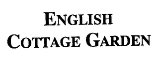 ENGLISH COTTAGE GARDEN logo