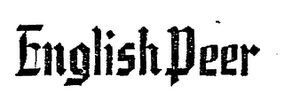 ENGLISH PEER logo