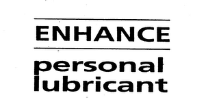 ENHANCE PERSONAL LUBRICANT logo
