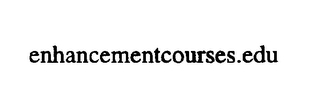 ENHANCEMENTCOURSES. EDUCATION logo