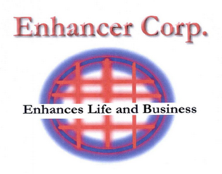ENHANCER CORP. ENHANCES LIFE AND BUSINESS logo