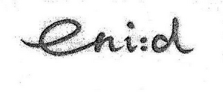 ENI:D logo