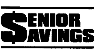 $ENIOR $AVINGS logo