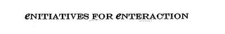 ENITIATIVES FOR ENTERACTION logo
