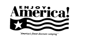 ENJOY AMERICA! AMERICA'S FINEST DISCOUNT CAMPING logo