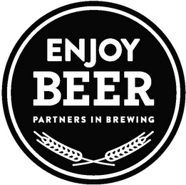 ENJOY BEER PARTNERS IN BREWING logo