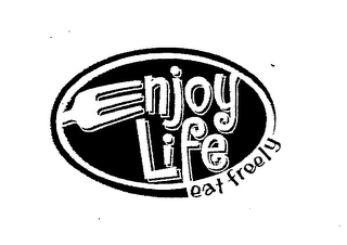 ENJOY LIFE EAT FREELY logo