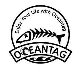 ENJOY YOUR LIFE WITH OCEANTAG OCEANTAG logo