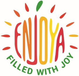 ENJOYA FILLED WITH JOY logo