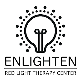 ENLIGHTEN RED LIGHT THERAPY CENTER logo