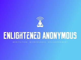 ENLIGHTENED ANONYMOUS MEDITATION MINDFULNESS ENLIGHTENMENT logo