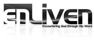 ENLIVEN ENCOUNTERING GOD THROUGH HIS WORD logo