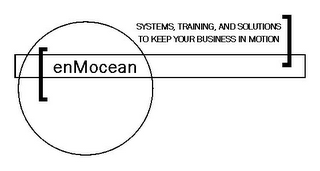 ENMOCEAN SYSTEMS, TRAINING, AND SOLUTIONS TO KEEP YOUR BUSINESS IN MOTION logo