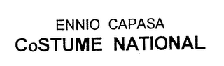 ENNIO CAPASA COSTUME NATIONAL logo