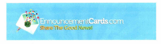 ENNOUNCEMENTCARDS.COM SHARE THE GOOD NEWS! EC logo