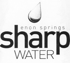 ENON SPRINGS SHARP WATER logo