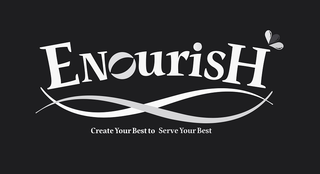 ENOURISH CREATE YOUR BEST TO SERVE YOUR BEST logo
