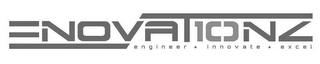 ENOVAT10NZ ENGINEER · INNOVATE · EXCEL logo
