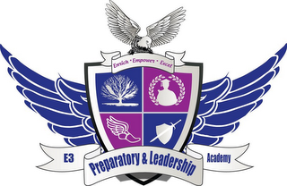 ENRICH · EMPOWER · EXCEL E3 PREPARTORY & LEADERSHIP ACADEMY logo