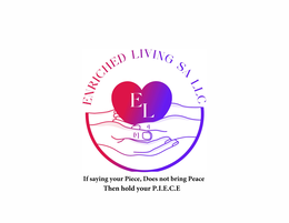 ENRICHED LIVING SA LLC EL IF SAYING YOUR PIECE, DOES NOT BRING PEACE THEN HOLD YOUR P.I.E.C.E logo