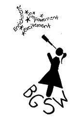 ENRICHMENT EMPOWERMENT EXCITEMENT BGSW logo