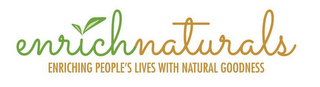 ENRICHNATURALS ENRICHING PEOPLE'S LIVES WITH NATURAL GOODNESS logo