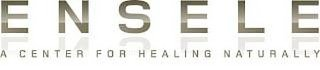 ENSELE A CENTER FOR HEALING NATURALLY logo