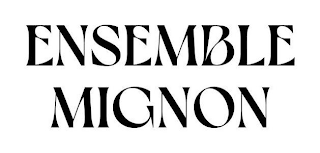 ENSEMBLE MIGNON logo