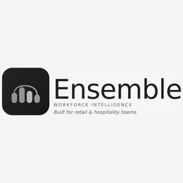 ENSEMBLE WORKFORCE INTELLIGENCE BUILT FOR RETAIL & HOSPITALITY TEAMS. logo