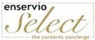 ENSERVIO SELECT THE CONTENTS CONCIERGE logo