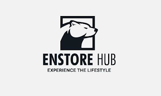 ENSTORE HUB EXPERIENCE THE LIFESTYLE logo