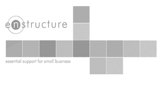 ENSTRUCTURE, ESSENTIAL SUPPORT FOR SMALL BUSINESS logo