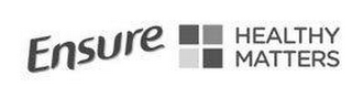ENSURE HEALTHY MATTERS logo